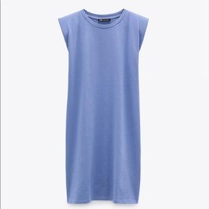 Zara Dress with Shoulder Pads